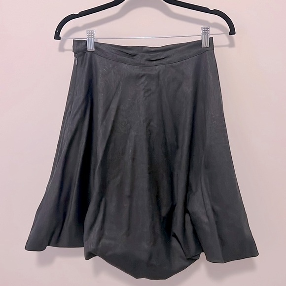 Billy Reid Gray Hem Tucked Skirt, Size 2 - Picture 2 of 6